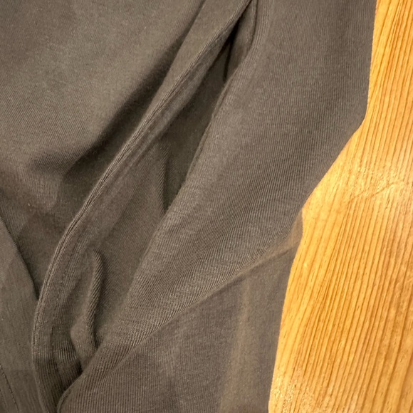 NWT Eileen Fisher Graphite Cotton Stretch Jersey Round Neck K/L Dress - Picture 4 of 8